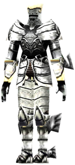 MU Online lucky Illusion Knight Iron Plate set worn by a Illusion Knight