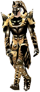 MU Online lucky Sphinx set worn by a Dark Wizard
