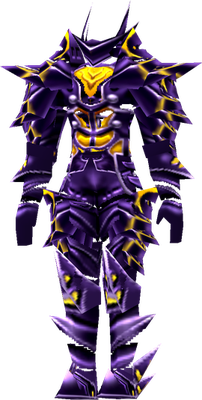 MU Online Thunder Hawk set worn by a Magic Gladiator