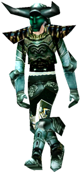 MU Online Eplete Scale Set worn by a Rage Fighter