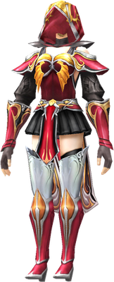 MU Online Kenaz set worn by a Rune Wizard