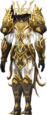 MU Online Darjeeling set worn by a White Wizard
