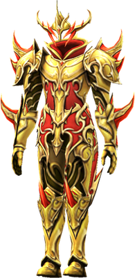 MU Online Flash set worn by a White Wizard